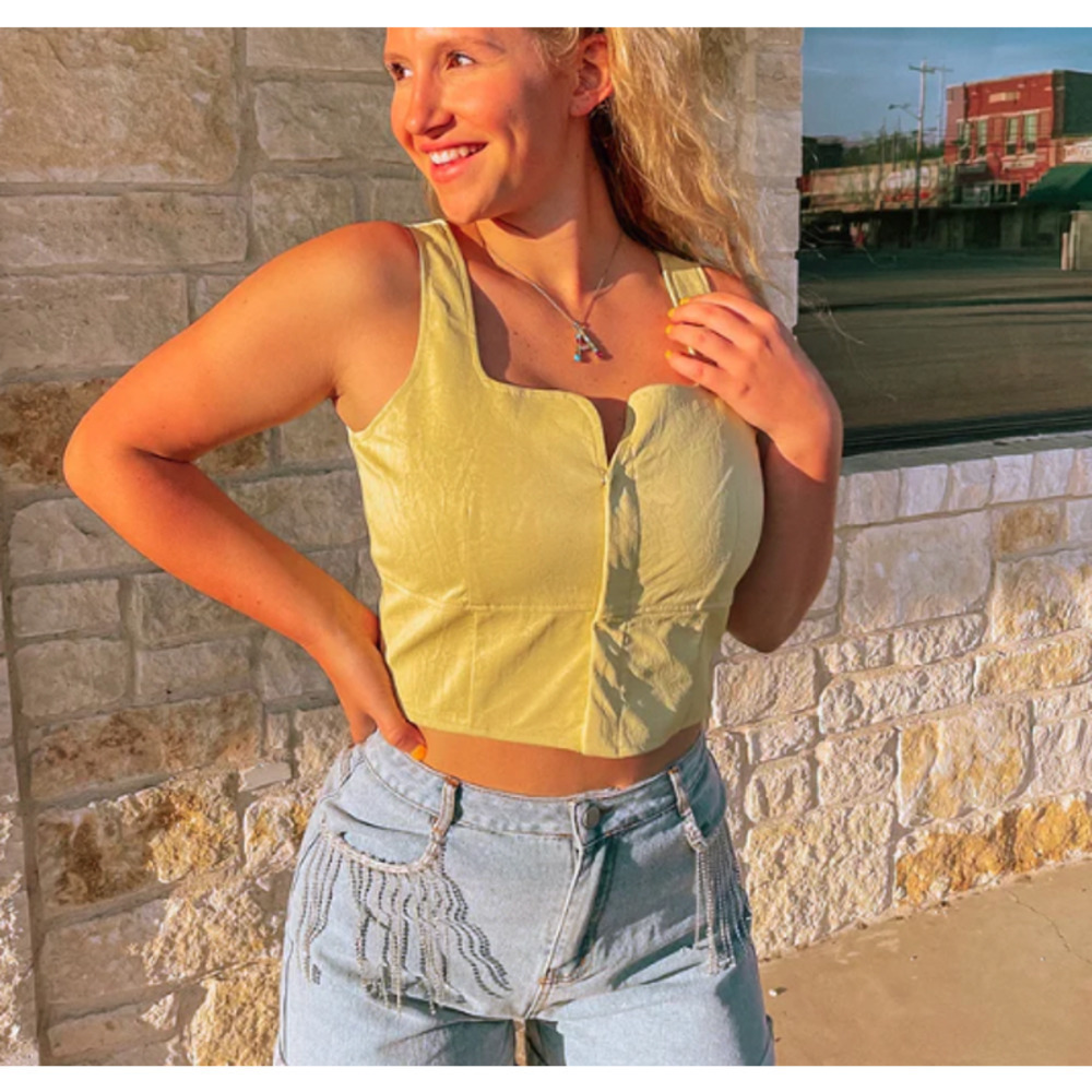 Cloud Ten Pale Yellow Tank